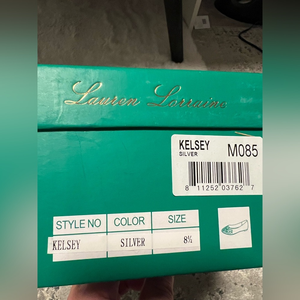 Lauren Lorraine Kelsey Silver Flats